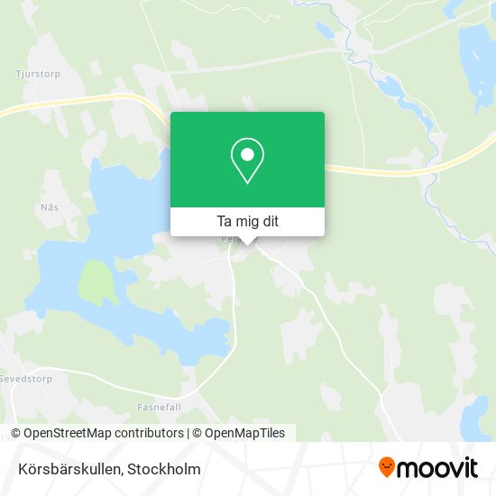 Körsbärskullen karta