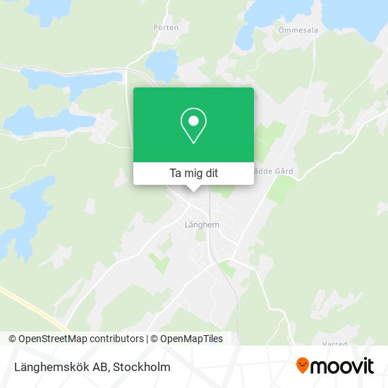 Länghemskök AB karta
