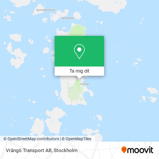 Vrångö Transport AB karta