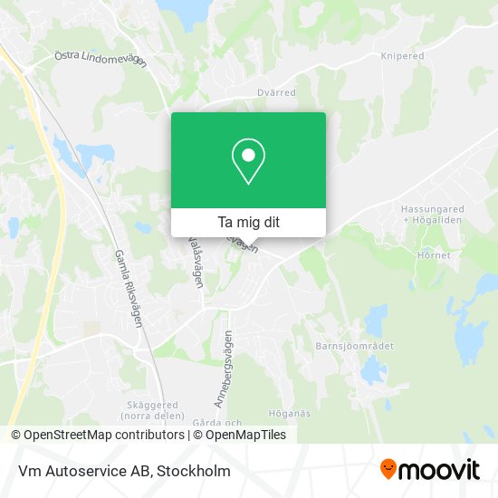 Vm Autoservice AB karta