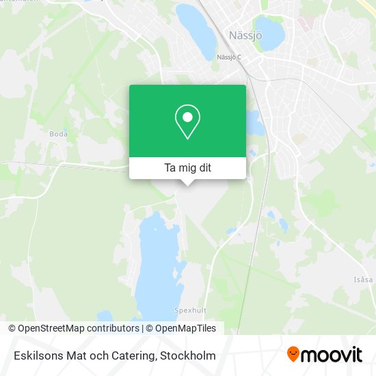 Eskilsons Mat och Catering karta