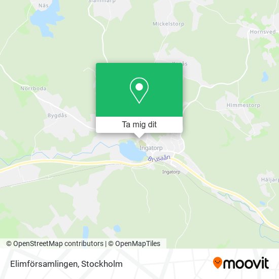 Elimförsamlingen karta