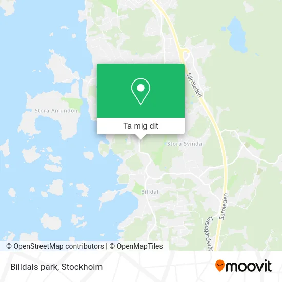 Billdals park karta