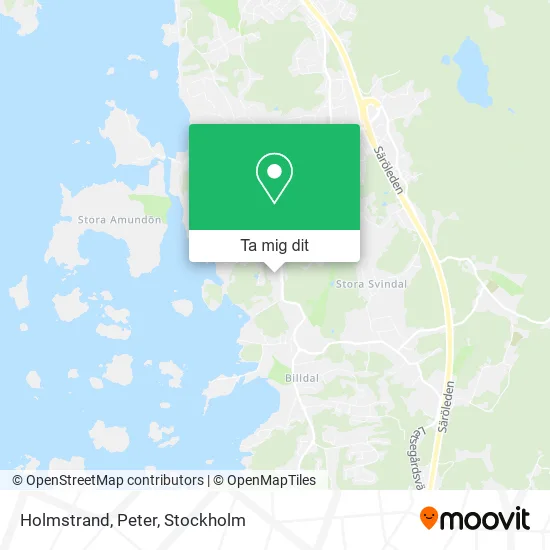 Holmstrand, Peter karta