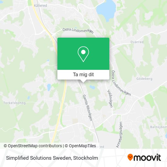 Simplified Solutions Sweden karta