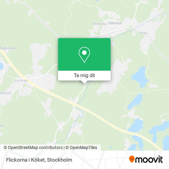Flickorna i Köket karta