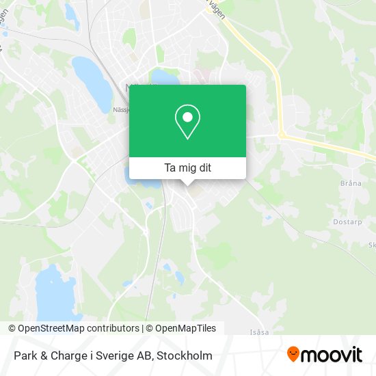 Park & Charge i Sverige AB karta