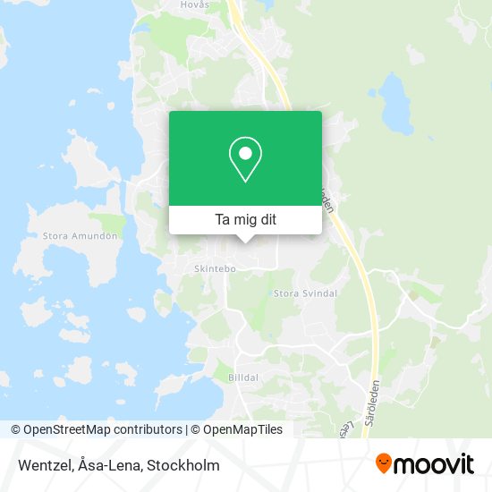 Wentzel, Åsa-Lena karta