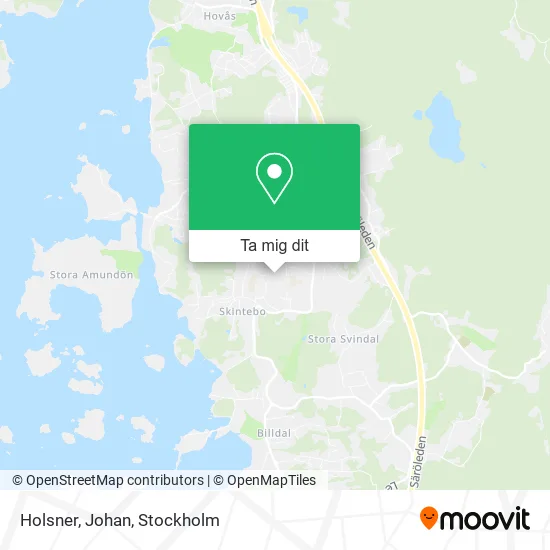 Holsner, Johan karta