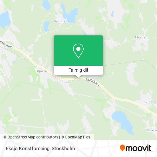 Eksjö Konstförening karta