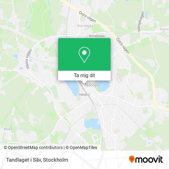 Tandlaget i Sãv karta