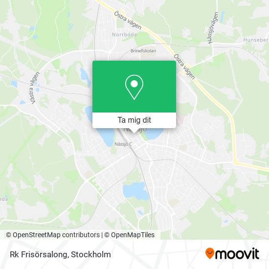 Rk Frisörsalong karta