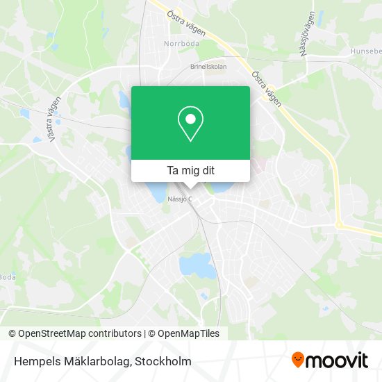 Hempels Mäklarbolag karta