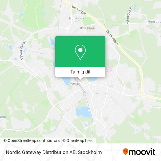 Nordic Gateway Distribution AB karta