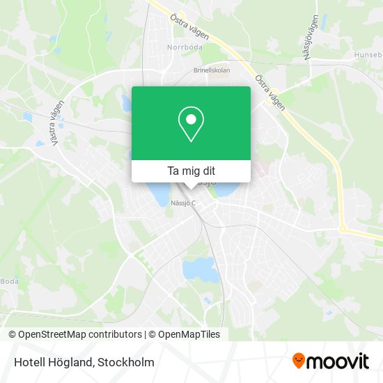Hotell Högland karta