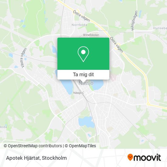 Apotek Hjärtat karta