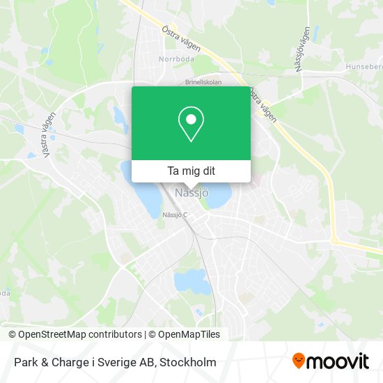 Park & Charge i Sverige AB karta