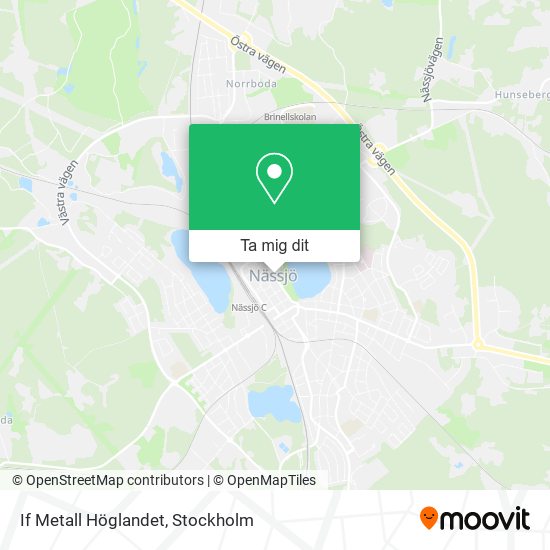 If Metall Höglandet karta