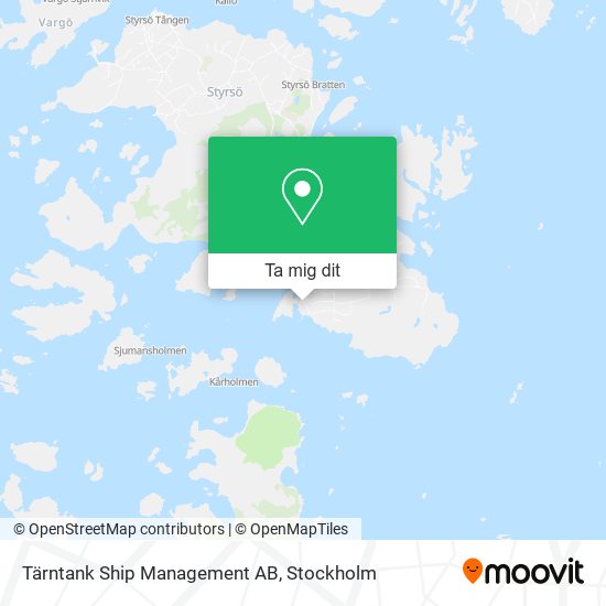 Tärntank Ship Management AB karta
