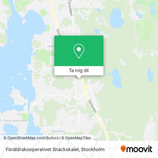 Föräldrakooperativet Snäckskalet karta