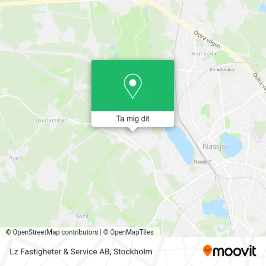 Lz Fastigheter & Service AB karta