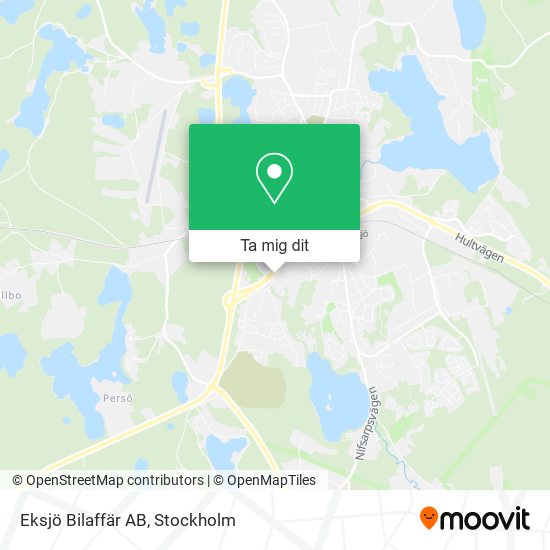 Eksjö Bilaffär AB karta