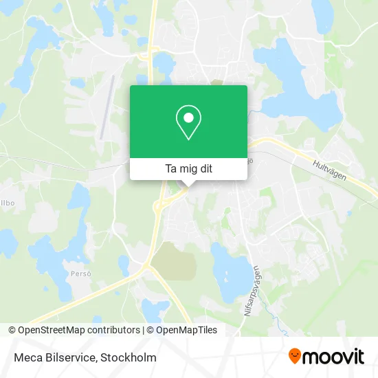 Meca Bilservice karta