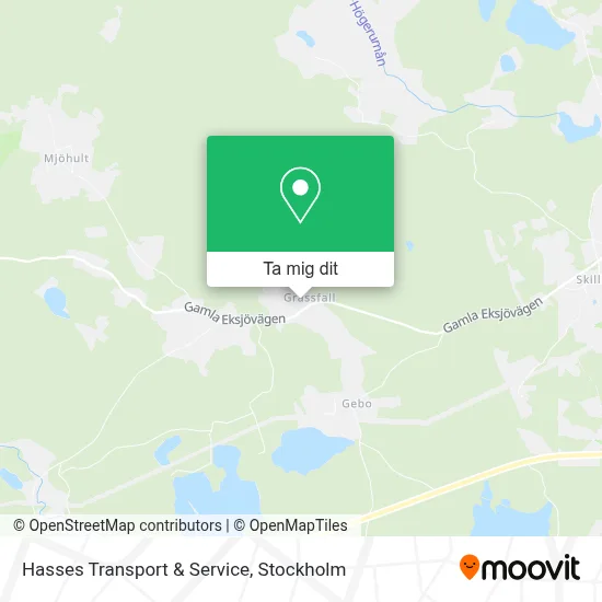 Hasses Transport & Service karta