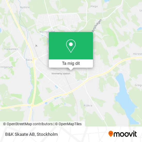 B&K Skaate AB karta