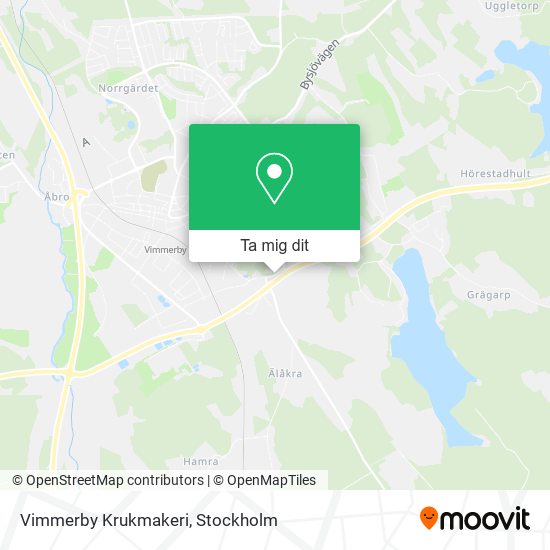 Vimmerby Krukmakeri karta