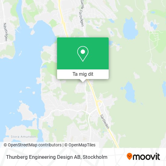 Thunberg Engineering Design AB karta