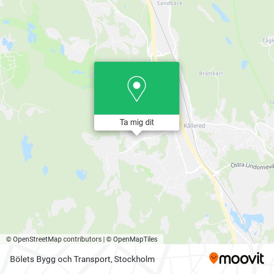 Bölets Bygg och Transport karta