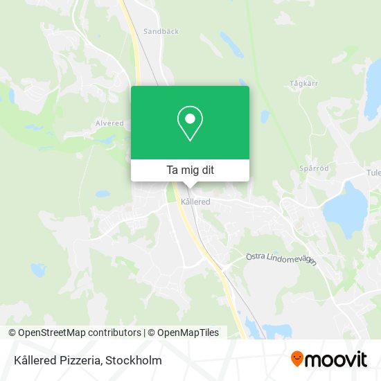 Kållered Pizzeria karta
