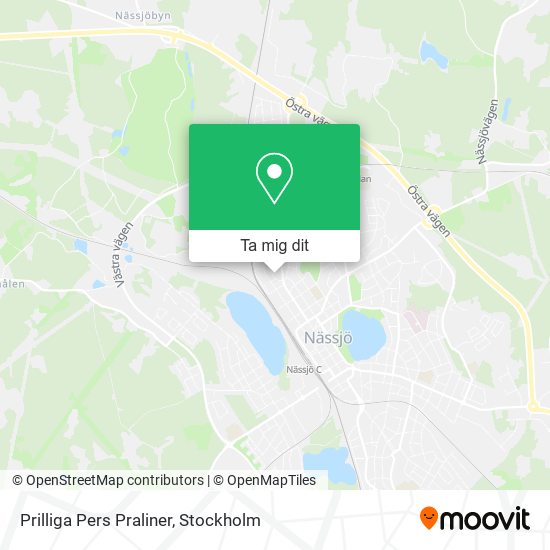 Prilliga Pers Praliner karta