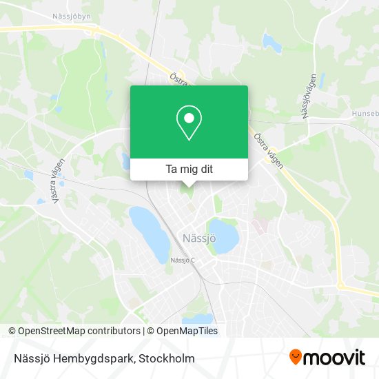 Nässjö Hembygdspark karta