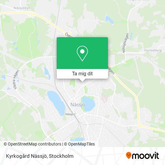 Kyrkogård Nässjö karta