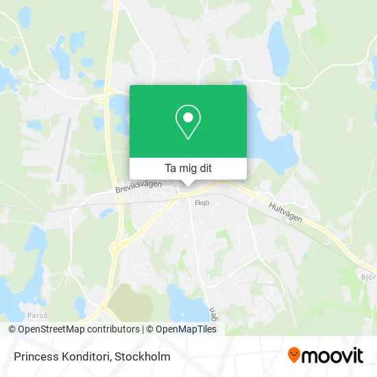 Princess Konditori karta