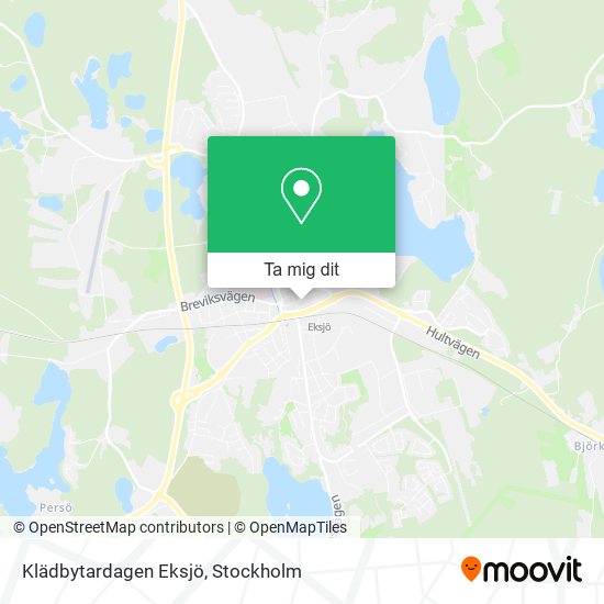 Klädbytardagen Eksjö karta