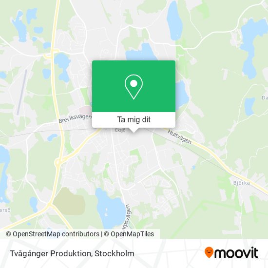 Tvågånger Produktion karta