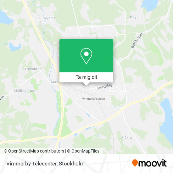 Vimmerby Telecenter karta