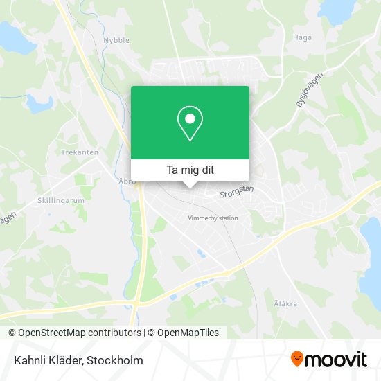 Kahnli Kläder karta