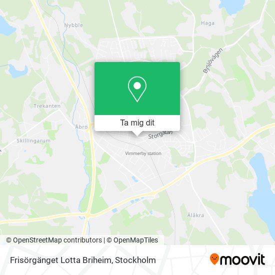 Frisörgänget Lotta Briheim karta