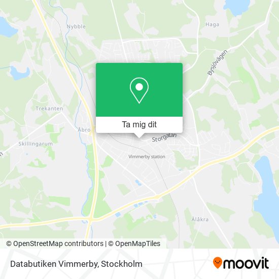 Databutiken Vimmerby karta