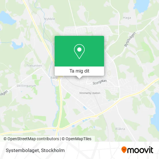 Systembolaget karta