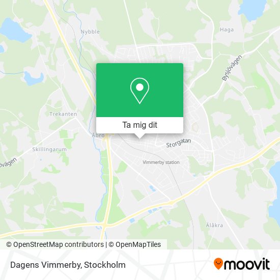 Dagens Vimmerby karta