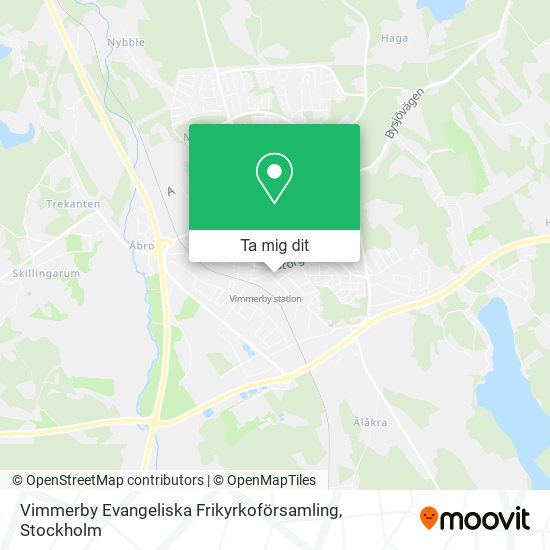 Vimmerby Evangeliska Frikyrkoförsamling karta