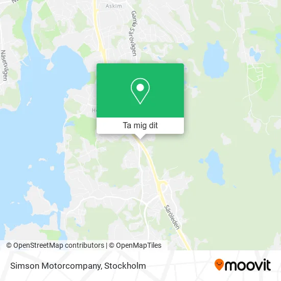 Simson Motorcompany karta