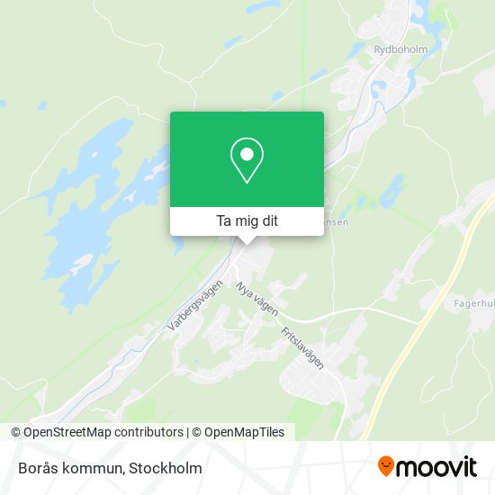 Borås kommun karta