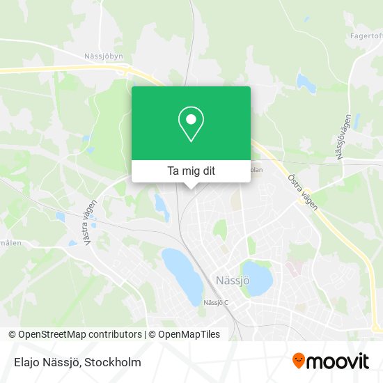 Elajo Nässjö karta