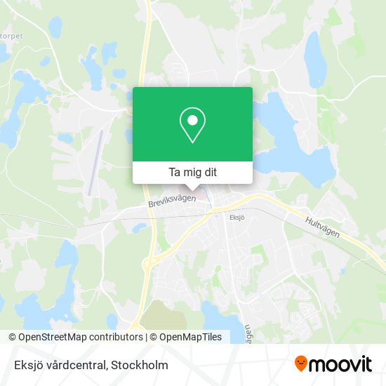 Eksjö vårdcentral karta